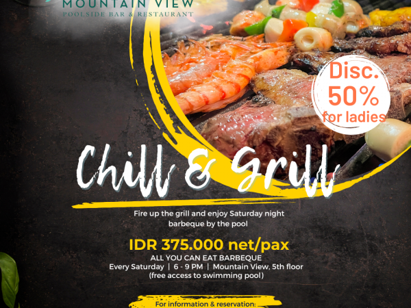 All You Can Eat Barbeque Crowne Plaza Bandung